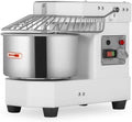 Pétrin Machines à pâtes, 8 Litres, 230 V, 450 W, Noir, à Pâte Professionnel, Cuve Fixe, Monophasé