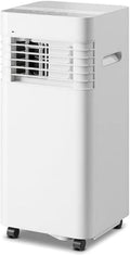 climatiseur portable HUANQIN, 12000 BTU, 30 m, 5000 BTU, Blanc, Climatiseur Mobile pour ², Télécommande, Minuterie 24H