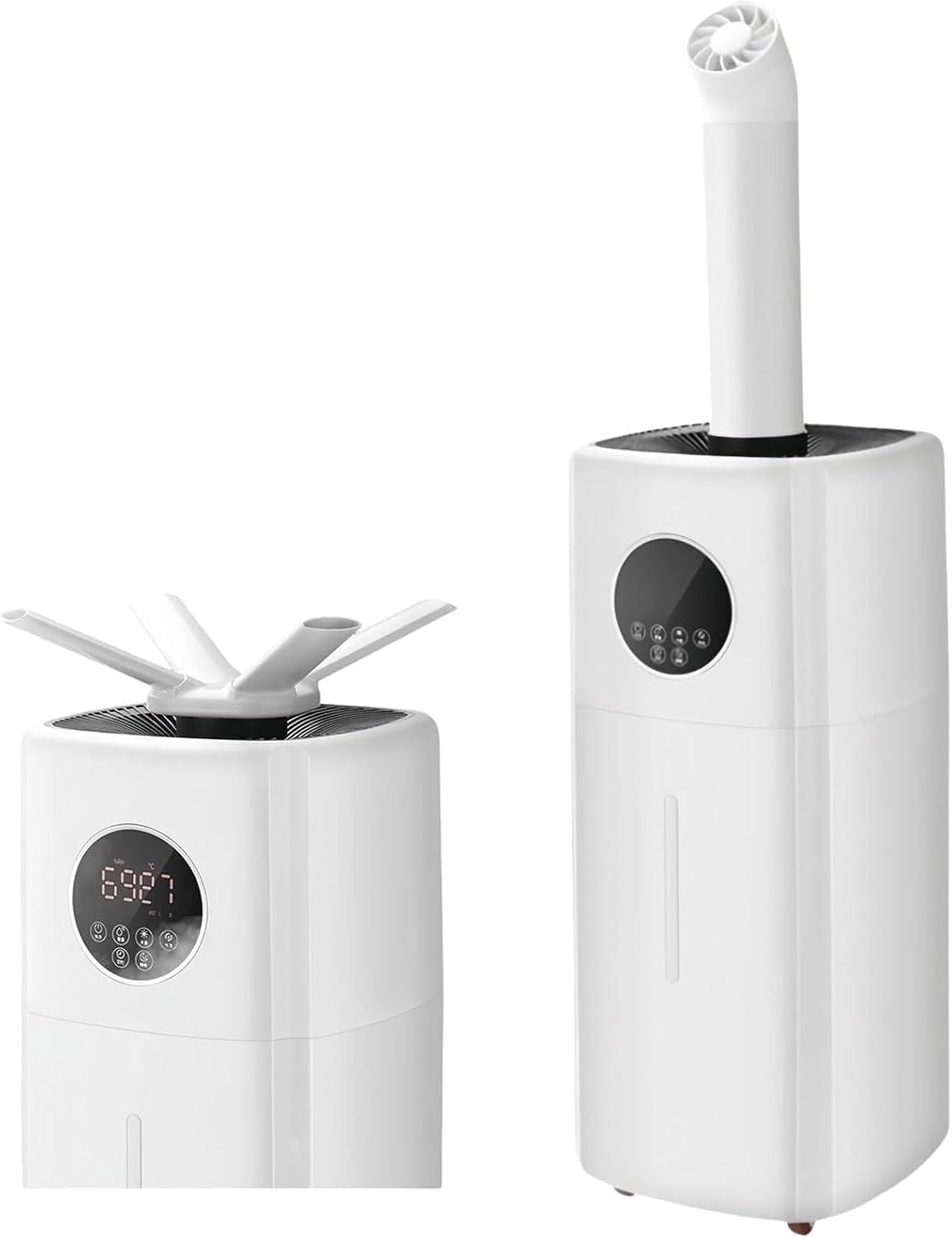 Humidificateur Humidificateurs pour chambre simple, 21 l., Noir, industriel 21 L avec réglage de l'humidité et minuterie