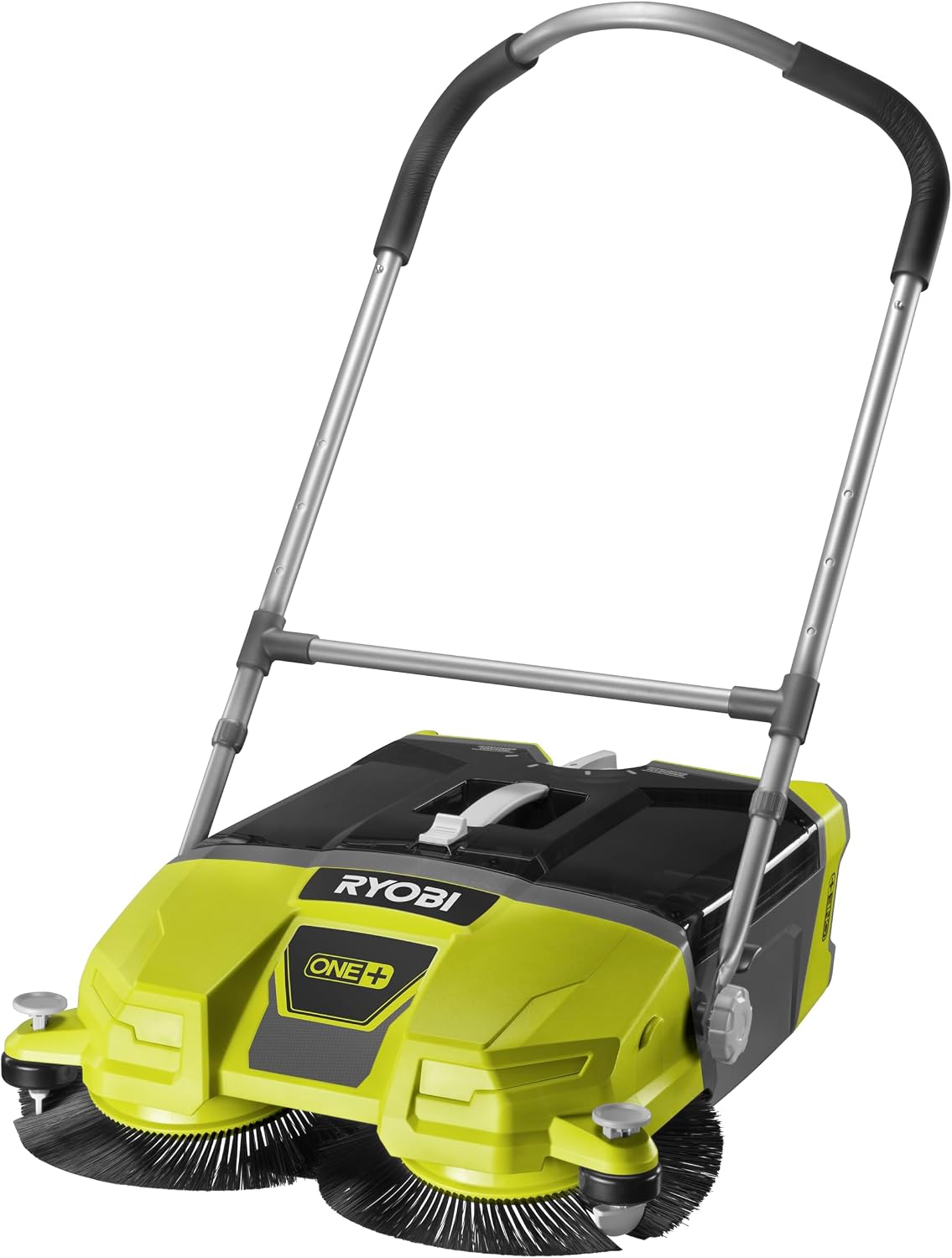 RYOBI Balais mécaniques, 18 V, 17 L, 53 cm, Noir, - Balayeuse sans Fil One+ R18SW3-0, 2 Brossettes Latérales