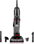Dirt Devil Aspirateurs droits, Noir, Aspirateur vertical sans sac Total Pet + multi-surfaces