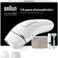 Braun épilateur à lumière pulsée, Marron, Alternative Au Laser, Rasoir Gillette Venus, 3 Têtes Pour Épiler Jambes