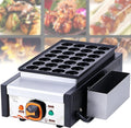 Machine Poêles électriques, 1,65 kW, Argenté, électrique à boules de poulpe, Appareil commercial à Takoyaki 28 cavités