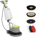 Ulsonix Nettoyants sol, 100 W, 154 tr/min, 43,2 cm, 17 pouces, 4 L, Noir, Monobrosse Professionnelle 1, Brosse de /