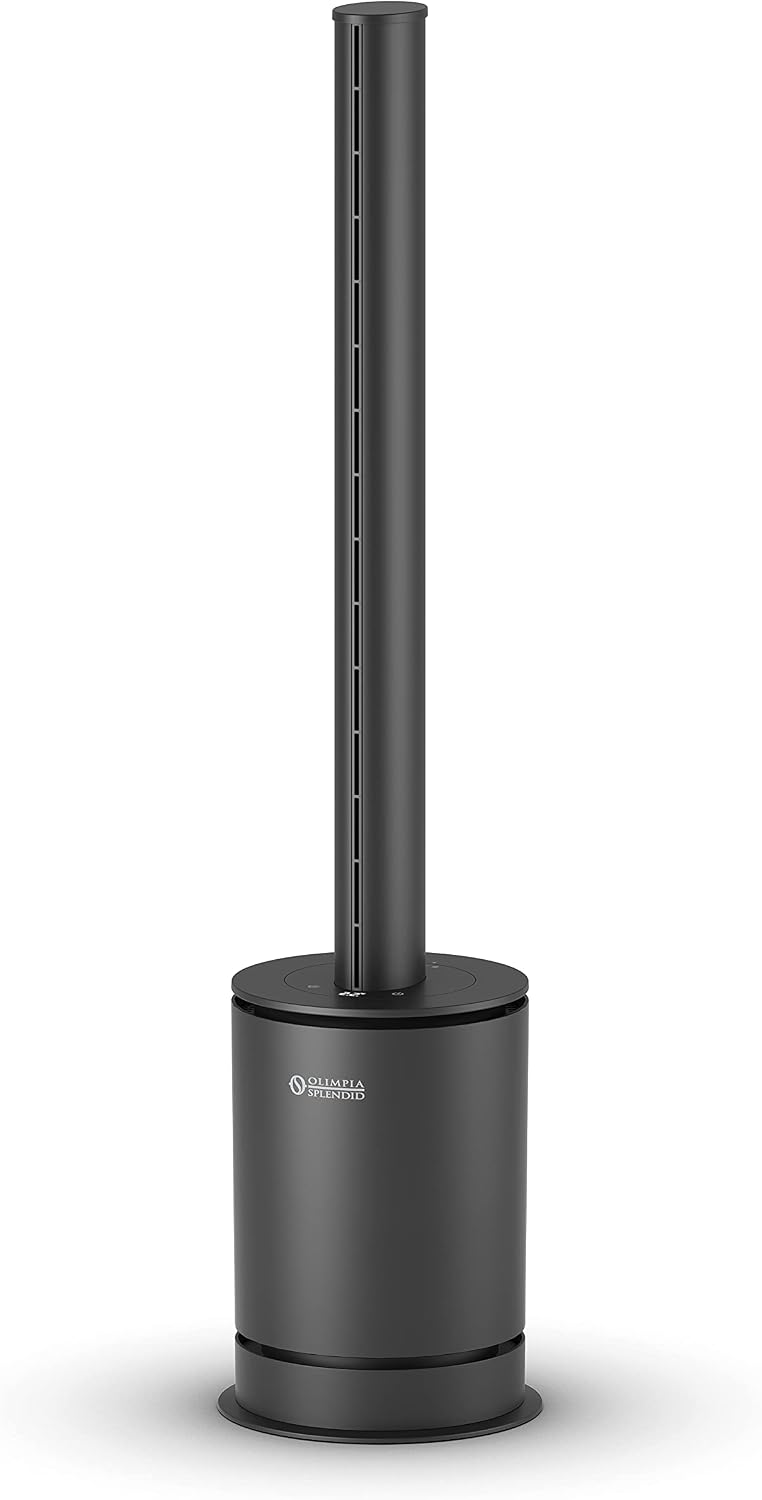 Olimpia Splendid Purificateurs d'air, Blanc, 99276 Vertigo, Purificateur 3 en 1, chauffe et ventile, Trois étapes de filtration avec Hepa14