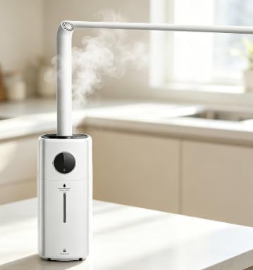 Humidificateur Humidificateurs pour chambre simple, 2000 ml, Noir, industriel, /h haute brume, modes de pulvérisation réglables