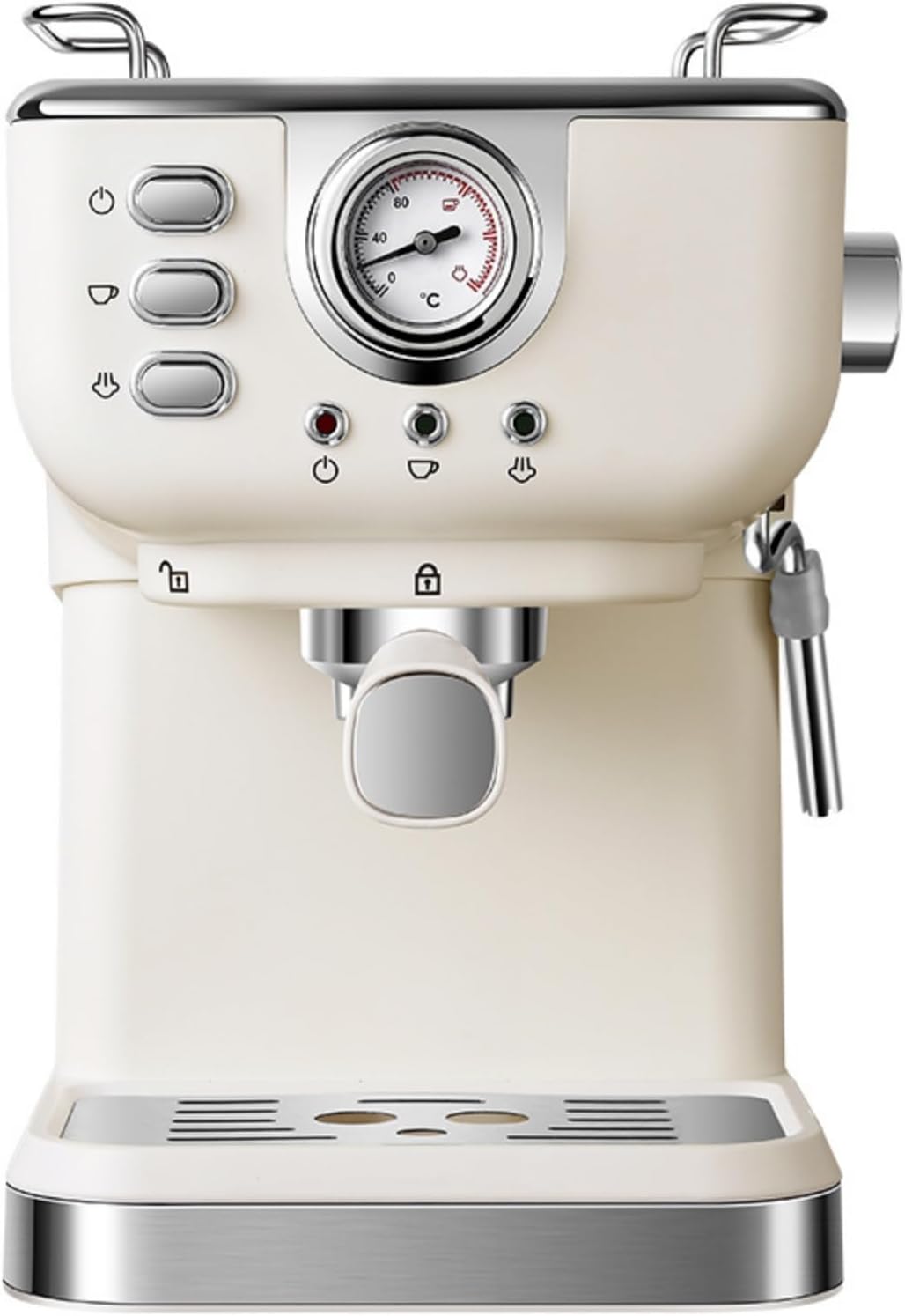 FytStycale machine à café, Noir/Argenté