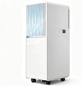 climatiseur portable HUANQIN, 14000 BTU, 700 m, Blanc, Rafraîchit jusqu'à ² avec Télécommande, Ventilateur