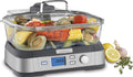 CUISINART Cuiseurs vapeurs électriques, Argenté, Stm-1000 Cookfresh Digital en verre cuiseur vapeur, Acier inoxydable One Size acier inoxydable