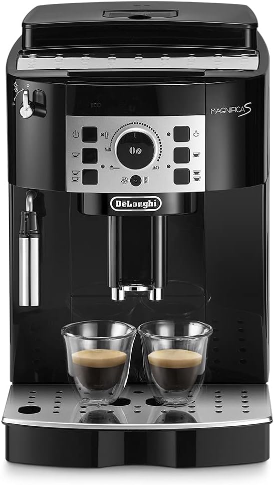 De'Longhi machine à café, Noir/Argenté, DeLonghi Magnifica S ECAM20.116.B Entièrement automatique 2-en-1