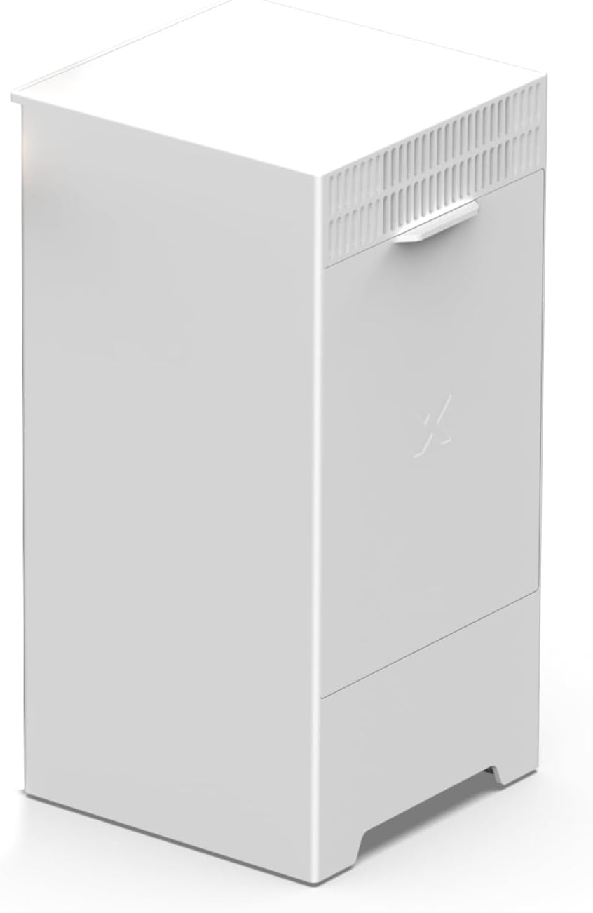 xTool purificateur d'air, Blanc, Go pour F2, Connexion Intelligente à F2, Deux Vitesses de Ventilation selon Mode de Fonctionnement