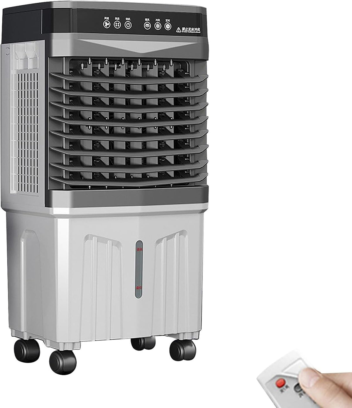 climatiseur portable LLZJDDPLY, 13.2 L, Blanc, Climatiseur Mobile Silencieux, 3 en 1 Refroidisseur d'air Portable avec Humidificateur